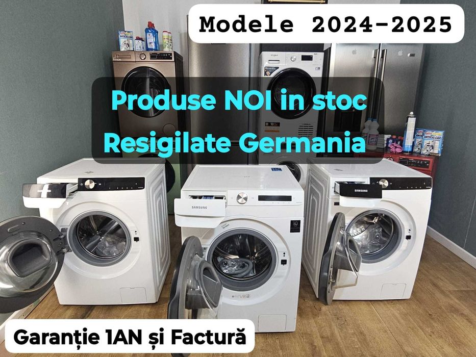 Mașini de spălat resigilate – prețuri de la 1000 lei!