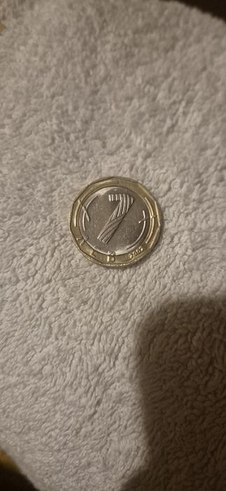 Monedă 1 leva foarte rară