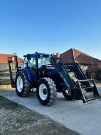 Tractor NEW HOLLAND TS115 cu incarcator frontal impecabil