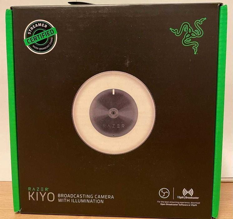 Camera Webcam RAZER KIYO Vlog VideoChat Gaming Stream Noua. Sigilata!