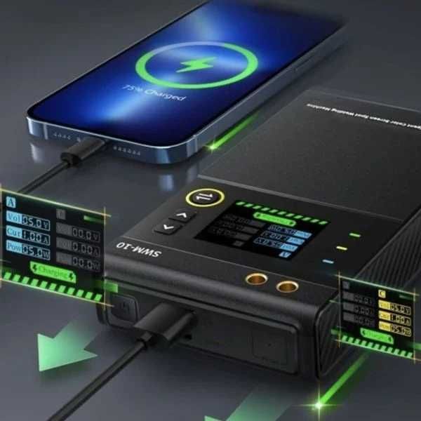 FNIRSI SWM-10 Aparat portabil de sudură in puncte, ecran TFT, 5000mAh