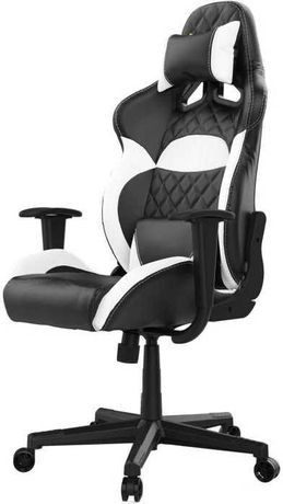 Компьютерное кресло |  Кожзам | Черно - белый