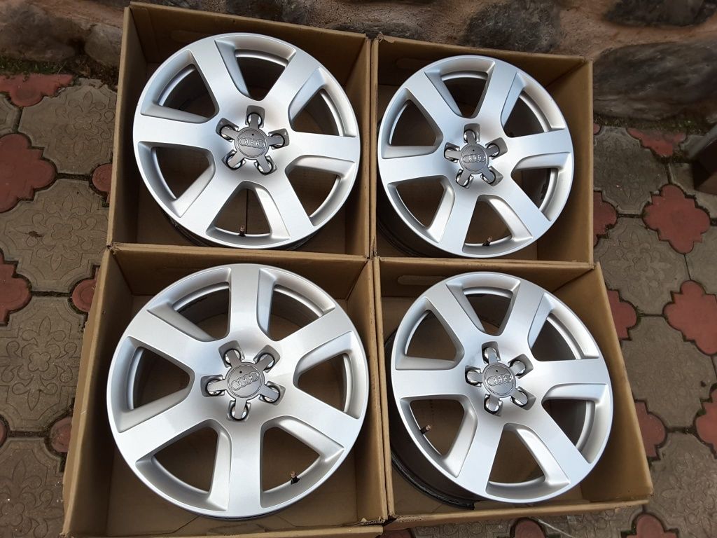 jante aliaj 17; 5x112; originale Audi A6C7 C8,a4b8 a4 b8,a4b9 a4 b9,Q5