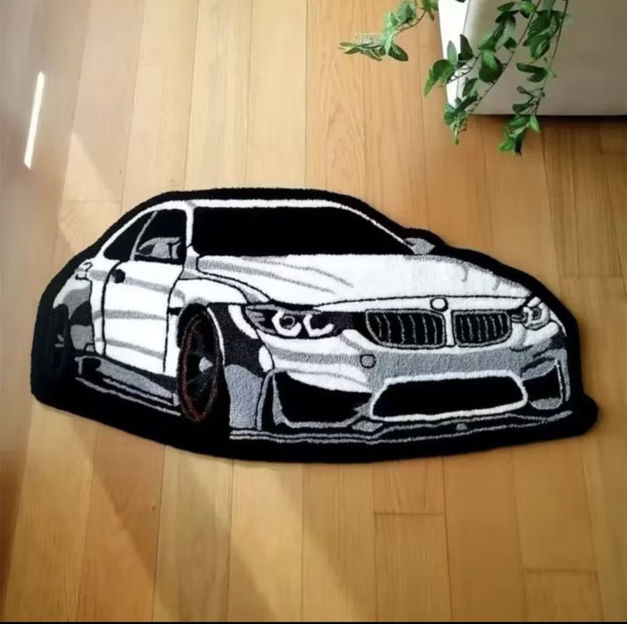 2 сиви килима на Bmw