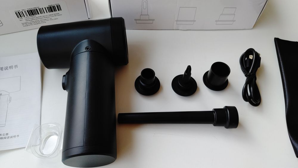 Pompa / pistol de umflat saltele, colace, curatare cu presiune de aer