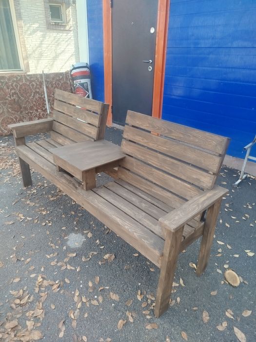 Скамейка ручной работы