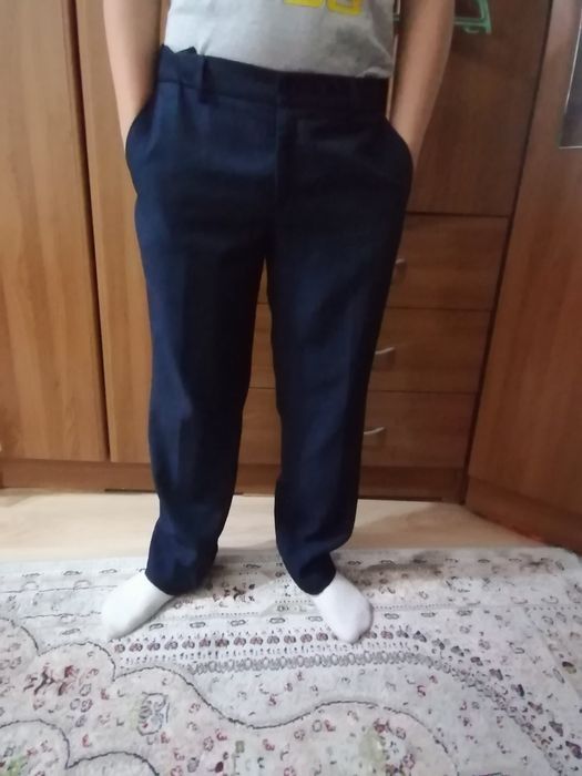 Брюки на мальчика синий