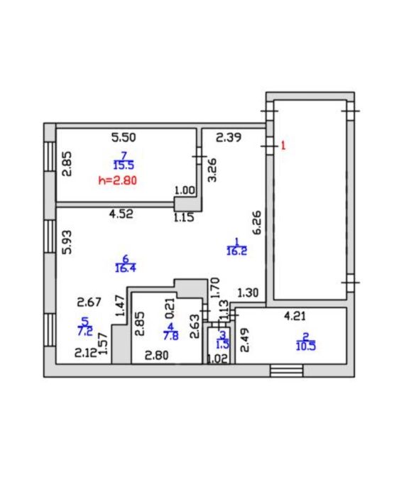 3х-комнатная квартира. Продажа или Обмен.