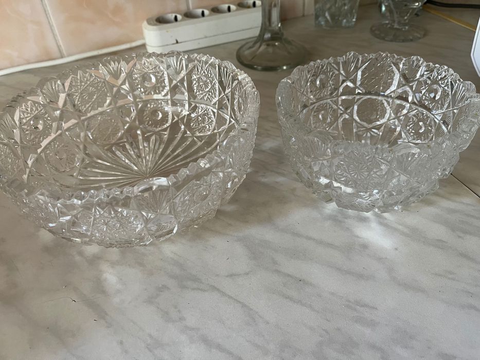 Продам разные хрустальные салатники