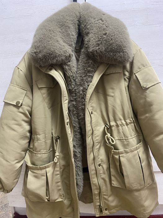 Куртка парка мех снимается