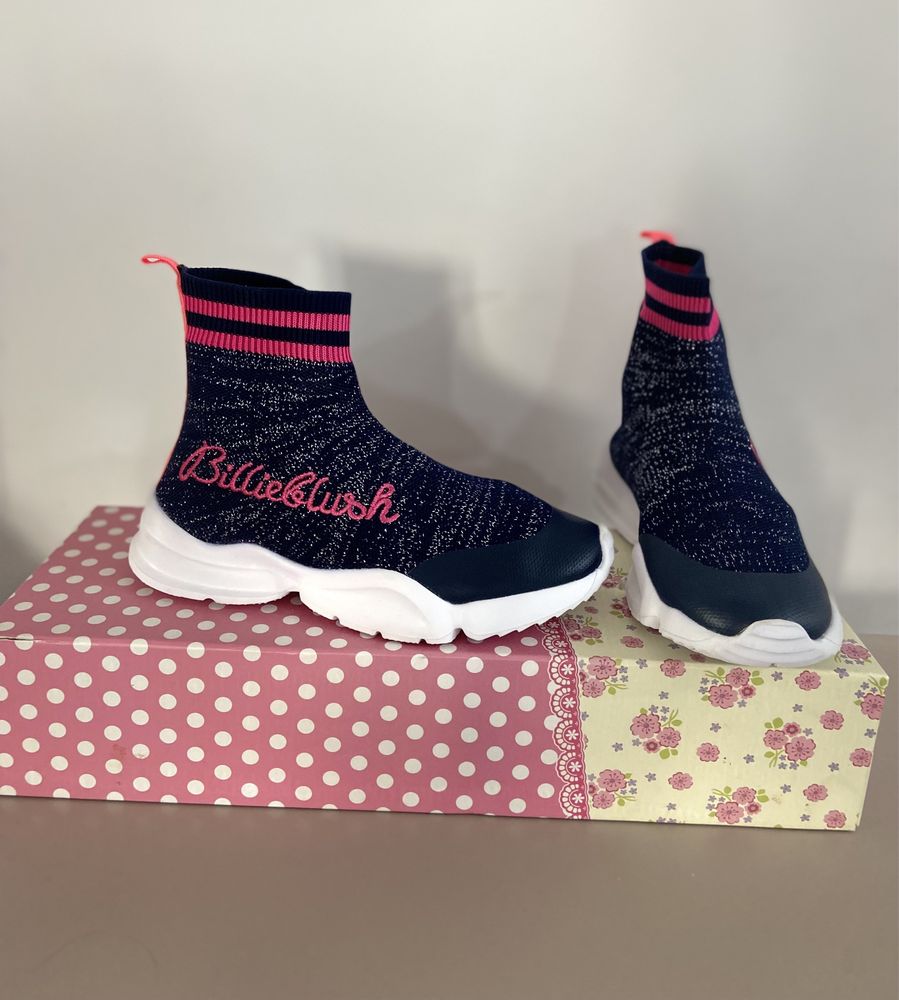 Sneakersi fetite înalti Billieblush + cadou Zara