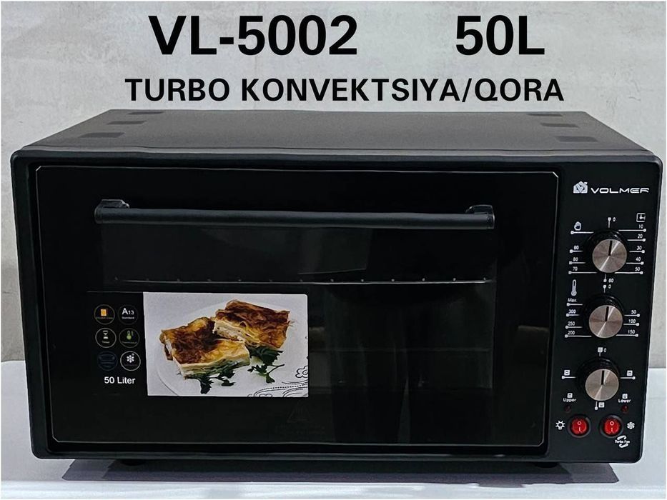 Volmer pech 50 litr konveksiyali Original Garantiya Dostavka
