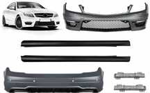 Body Kit C63 ЗА MERCEDES C-CLASS W204 COUPE (2007-2015)  ! НА СКЛАД!