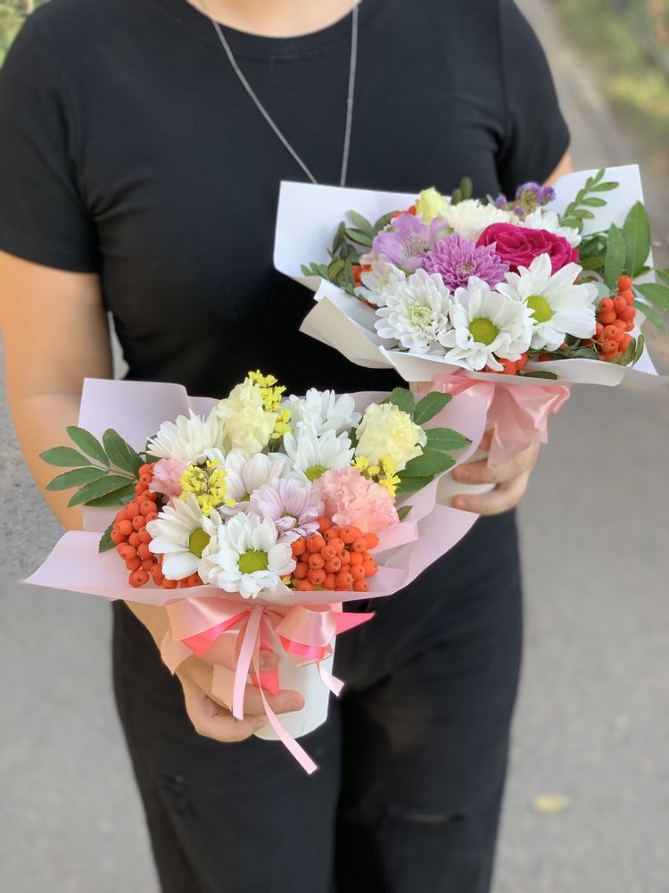 Стаканчик букет комплимент