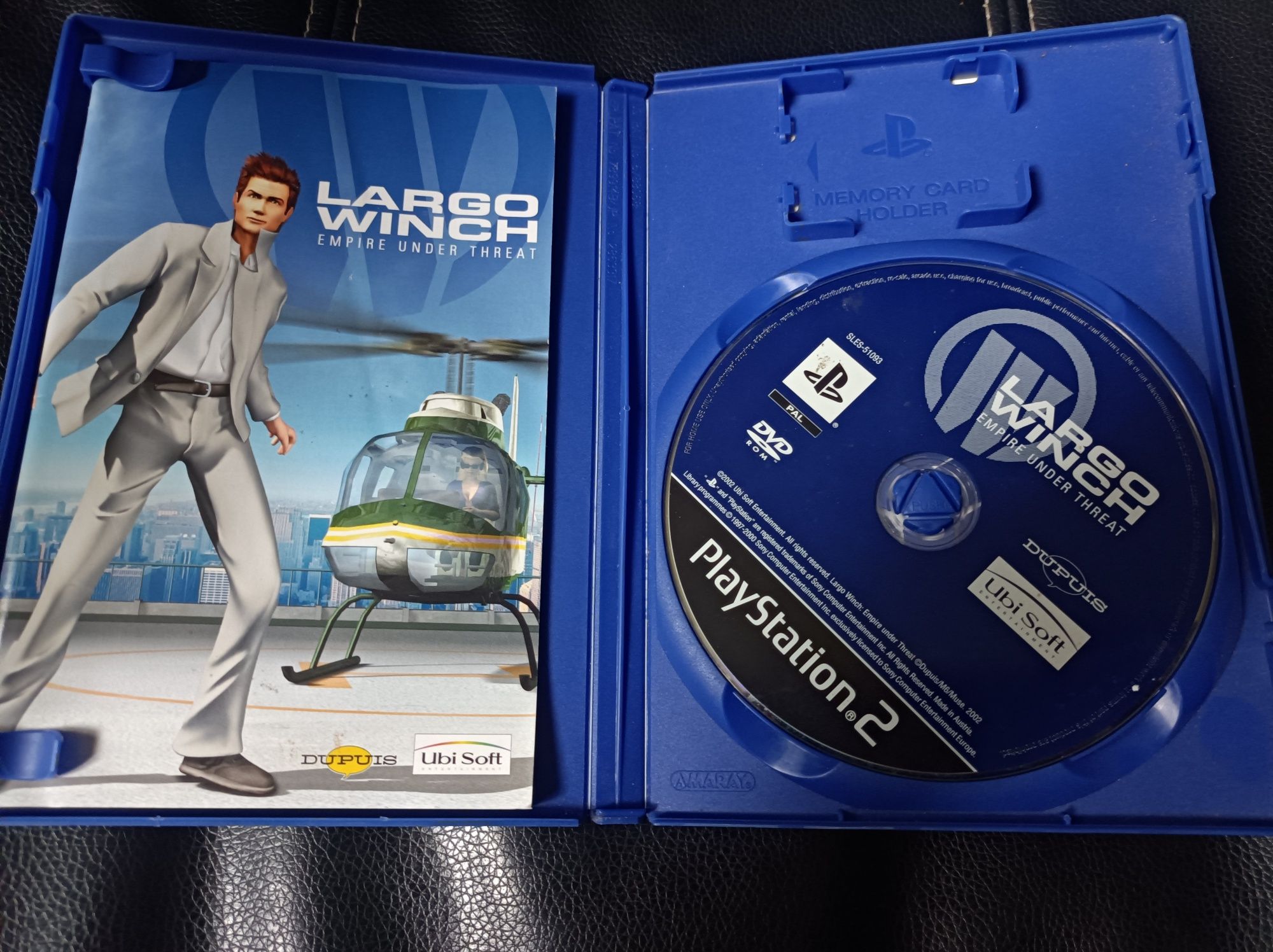 Largo Winch Empire Under Threat pt PlayStation 2 PS2