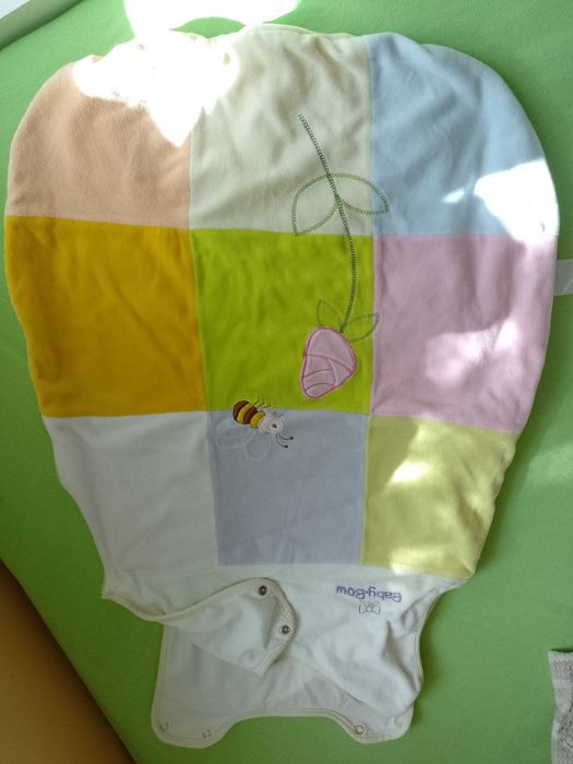 Чувалче, хавлия и джинси за момиче, 6 месеца