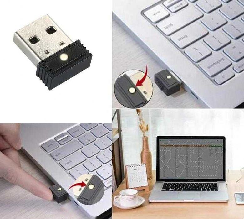 Air Drive Mouse Jiggler Moji Фалшива Мишка Симулатор Скрити Движения