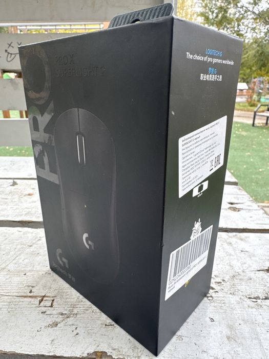 Мышь мышка Logitech G Pro X superlight 2 чёрная новая запечатанная