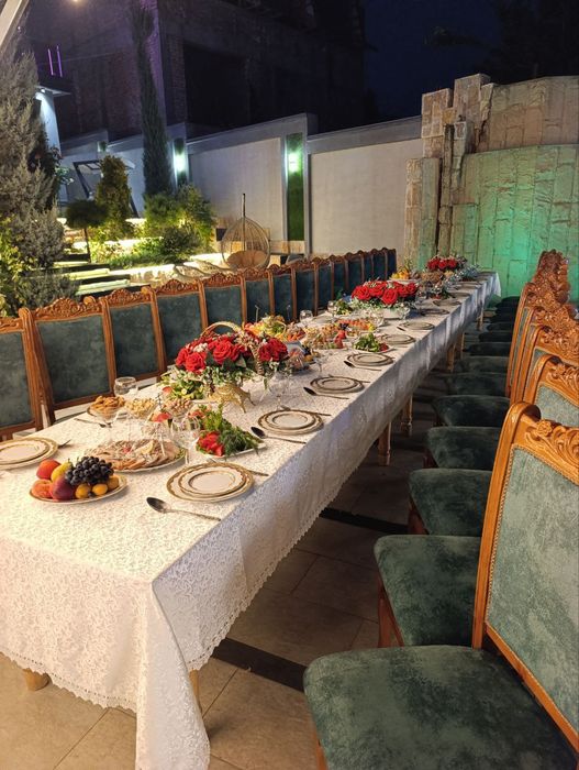 Аренда 24/7 прокат стол стул посуда