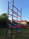 Rafturi metalice pentru Euro palet