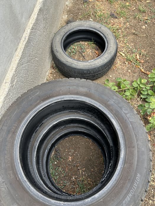 4 Cauciucuri de iarna + cauciuc de rezerva m+s