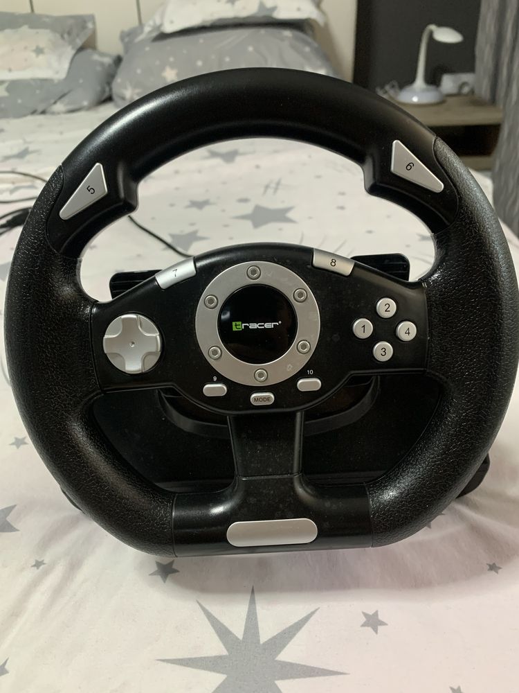 Volan de gaming Tracer cu pedale