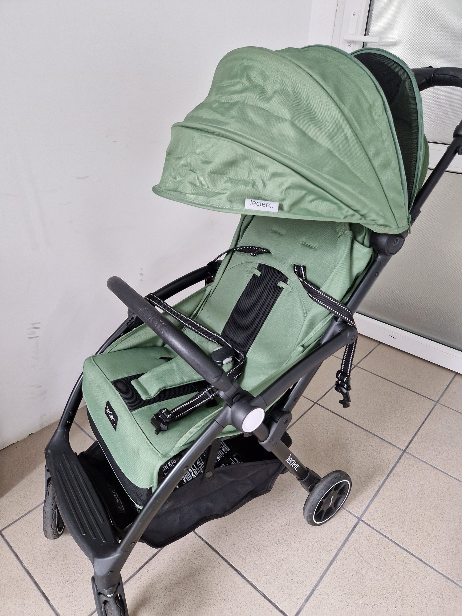 Carucior Leclerc Magic Fold Plus green