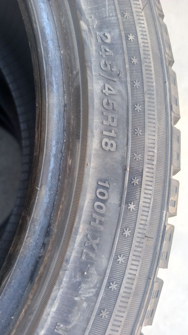 Автошины зимние 245/45/R18