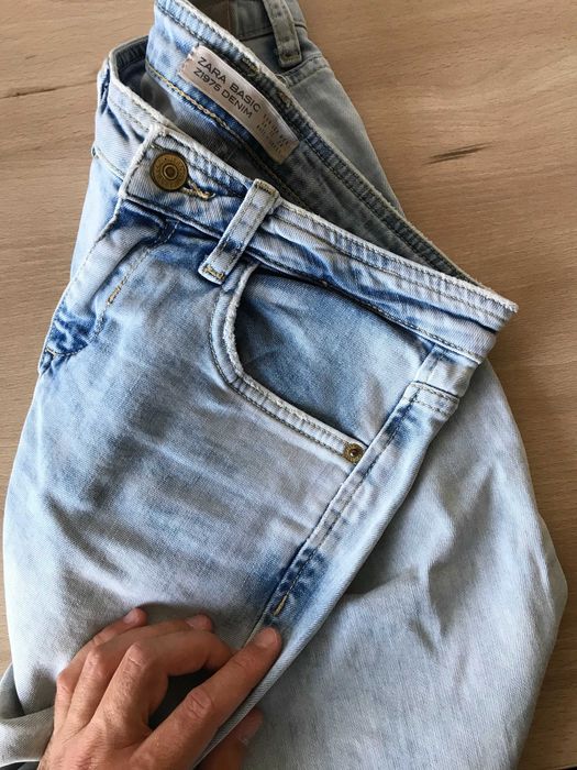 Blugi Zara pentru femei Blug alb de damă mărime 34