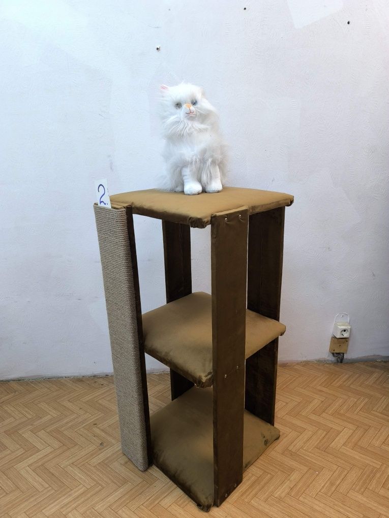 НОВИ Сглобени Котешки катерушки – 90 см ОБЛЕН