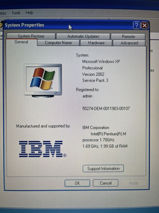 Лаптоп ThinkPad готов за работа