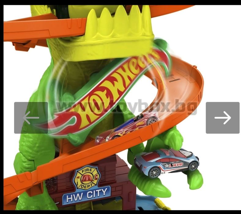 Hot Wheels City - Комплект писта Т-Рекс