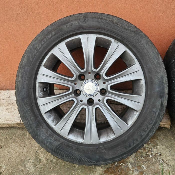 Jante 16 inchi Mercedes cu cauciucuri