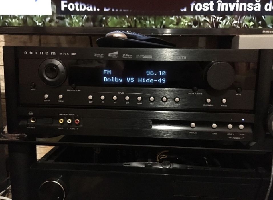 ANTHEM MRX300 Receiver 7.1 Hi-End Audiophil Preț de MAGAZIN 1400€ 15Kg