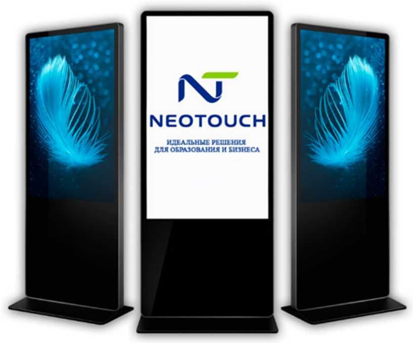 Вертикальный Инфокиоск NEOTOUCH 43–65", Android/Windows, сенсорный