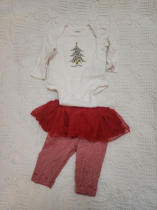 Коледен комплект carter's 0-3 месеца