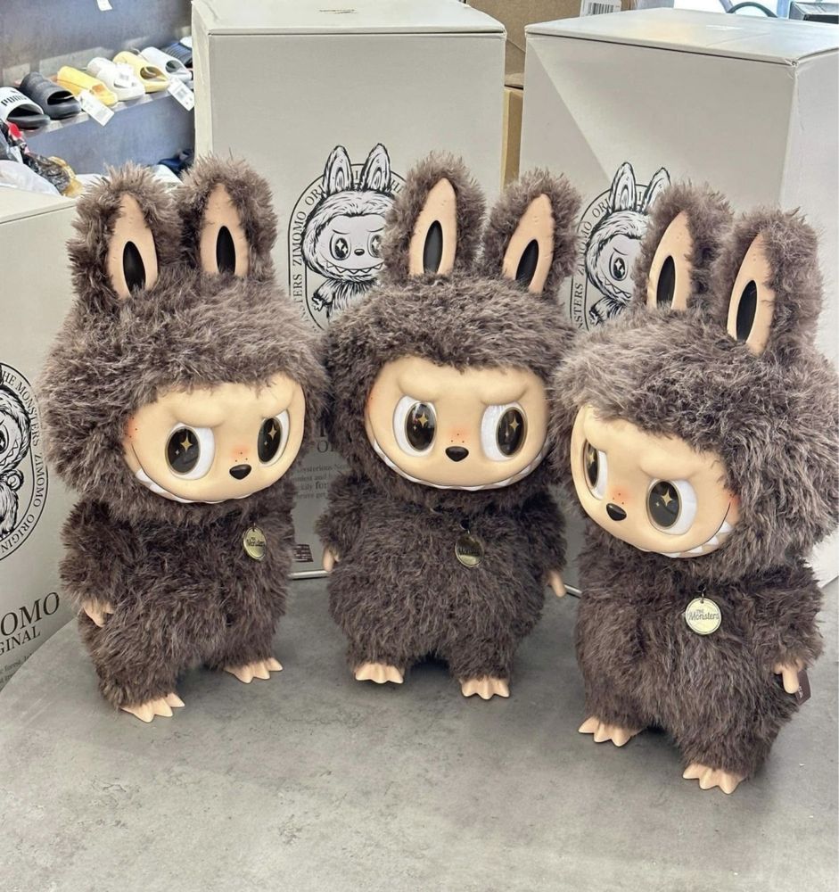 Labubu Zimomo The Monsters, 40см Голямо Лабубу Зимомо POP MART