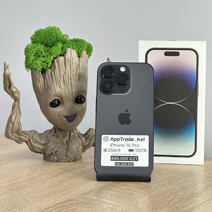 iPhone 14 Pro 256 гб Айфон 14 Про 256 gb 100% | РАССРОЧКА