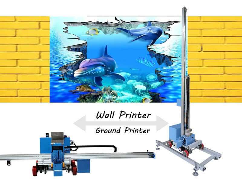 Wall Printer / Принтер за печат върху стени и подове