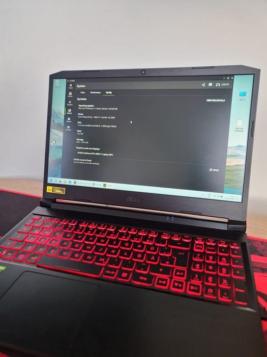 Laptop Acer Nitro5 Rtx 3050ti