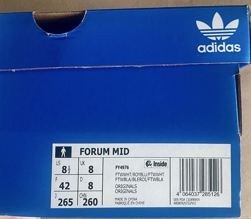 Adidas Originals Forum Mid FY4976