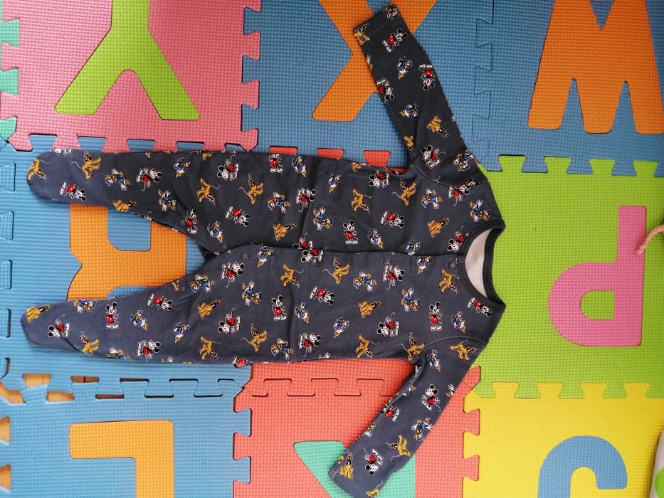 Нова бебешка къса дрешка 3 м. 62 см. и Бебешки ромпър от 0-3м.