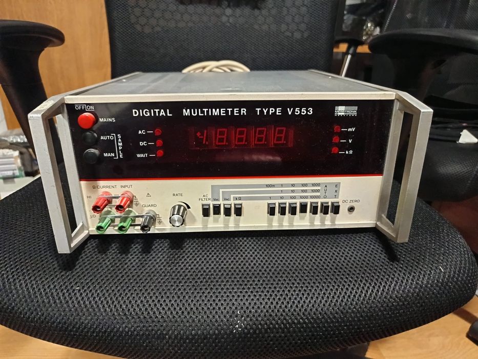 Multimetru V553 măsoară eronat