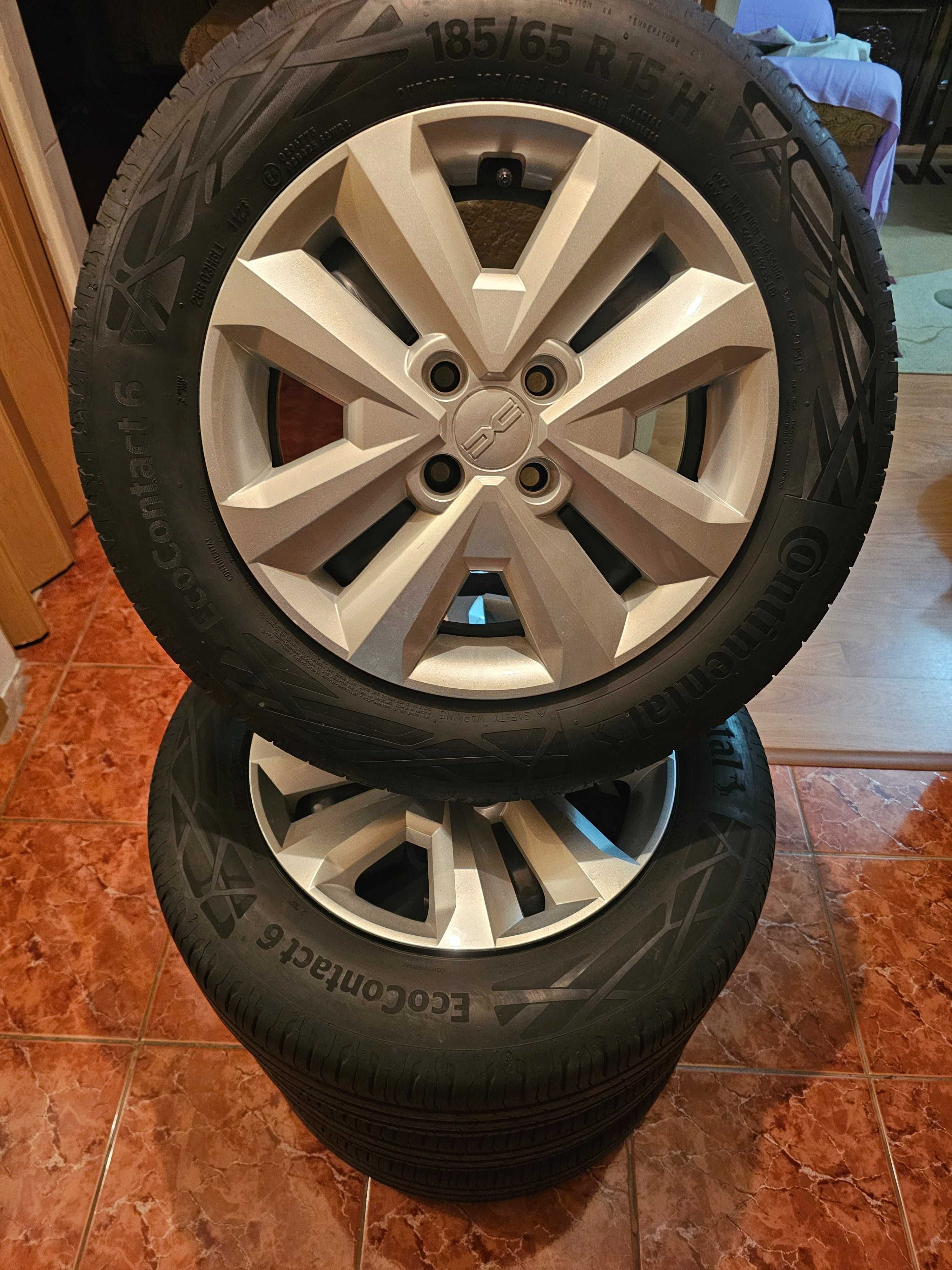 Jante Logan 3, Sandero, Lodgy, Dokker R15, Continental 185/65/15.