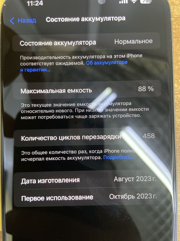 Iphone 15pro Max 256gb 88%