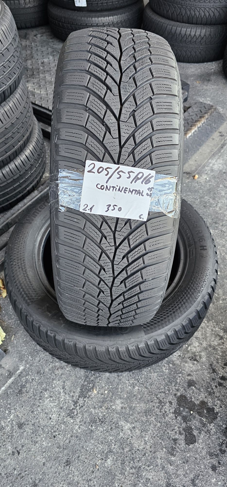 205 55 R 16 Continental iarna