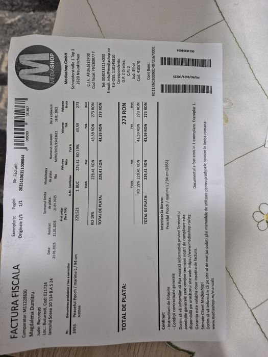 Culcuș câine- nou ,nefolosit