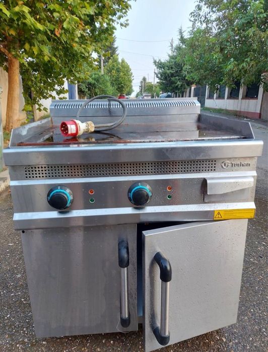 Grill placa neteda