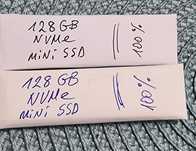 NVME mini SSD 128 GB