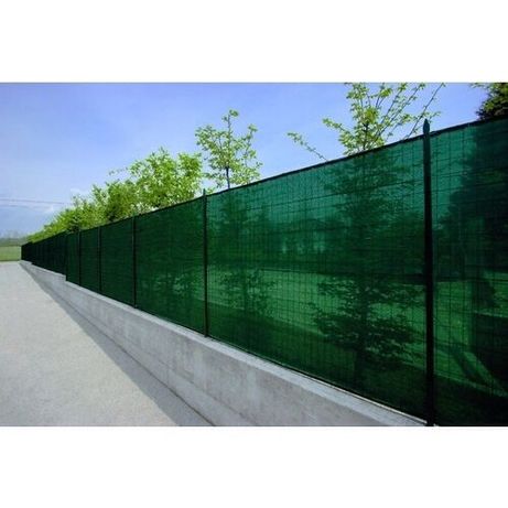 Plasa verde pentru gard antivant 1,5 x 25 m grad de umbrire 90%